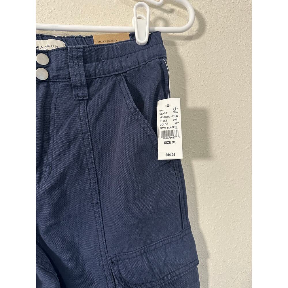 PacSun navy utility cargo pants NWT Size XS - Picture 2 of 9